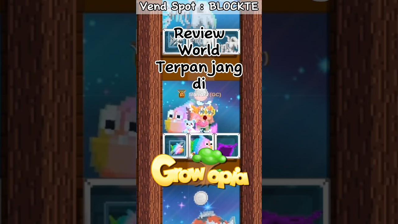 САМЫЙ ВЫСОКИЙ МИР в GROWTOPIA ?! || Короткое видео Growtopia