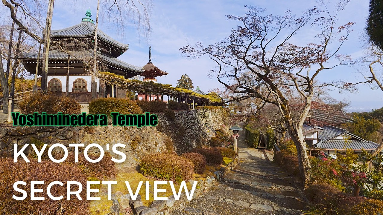 Kyoto’s Hidden Mountain Temple: Yoshiminedera | 30-Min Zen Walk & Joyanokane　【善峯寺】