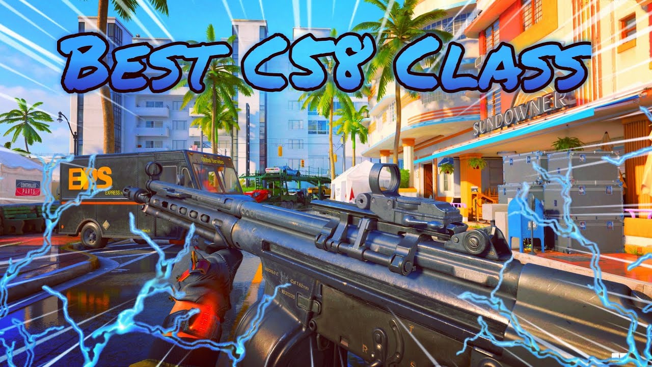 Black Ops Cold War Best C58 Class Setup - YouTube