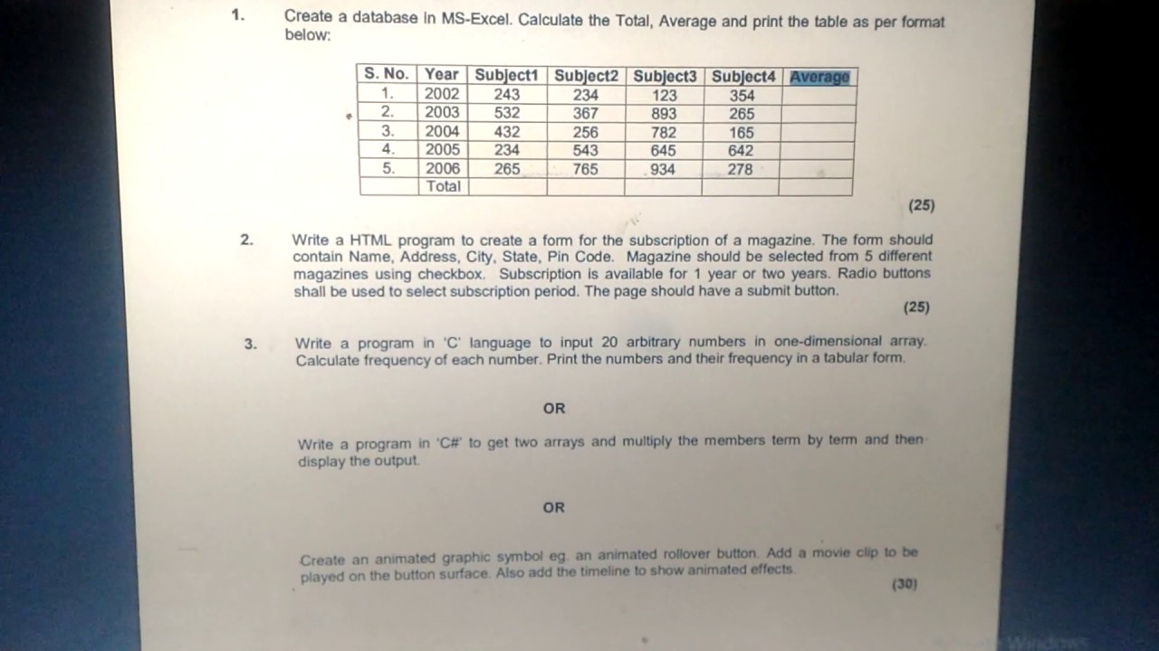 learning happy 2019 level exam practical questions by Imp O for paper