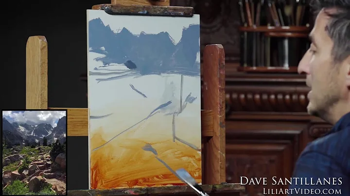 Dave Santillanes Painting Landscapes **FREE LESSON...