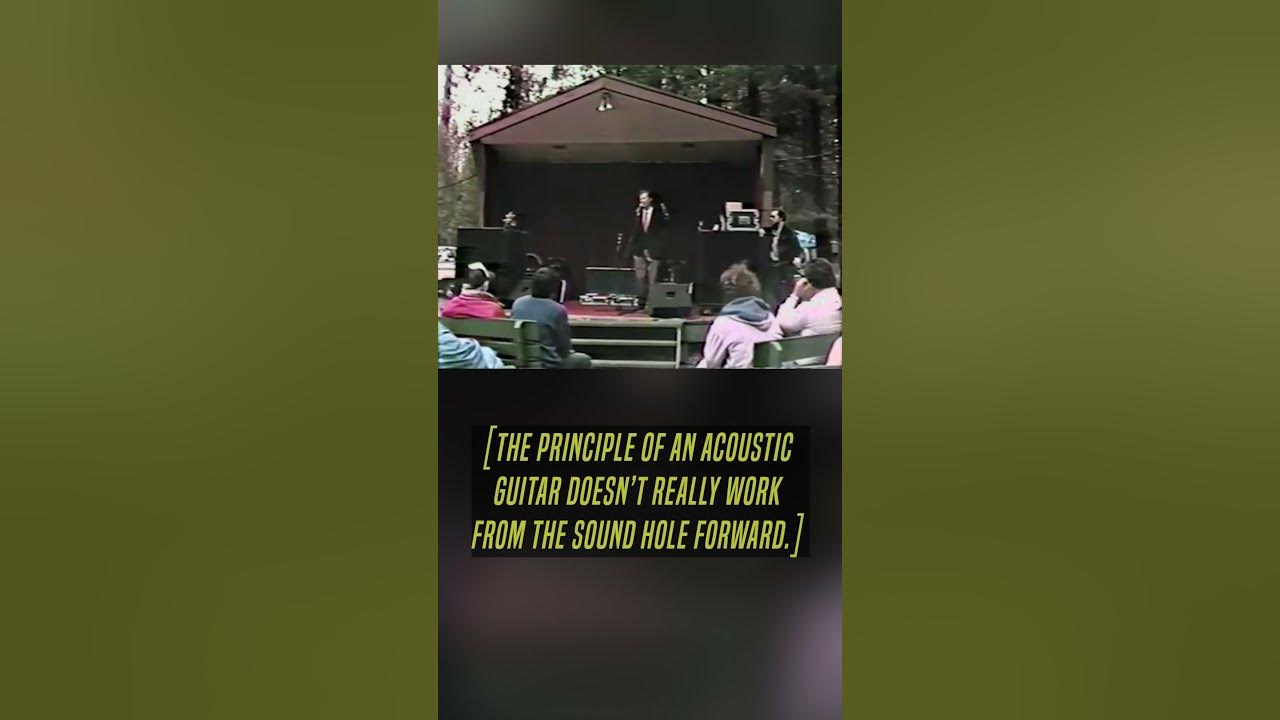 Tony Rice Talks Guitar Shapes