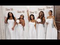 FIVE WOMEN TRY ON SAME AFFORDABLE WEDDING DRESSES | $90 - $150 EACH!