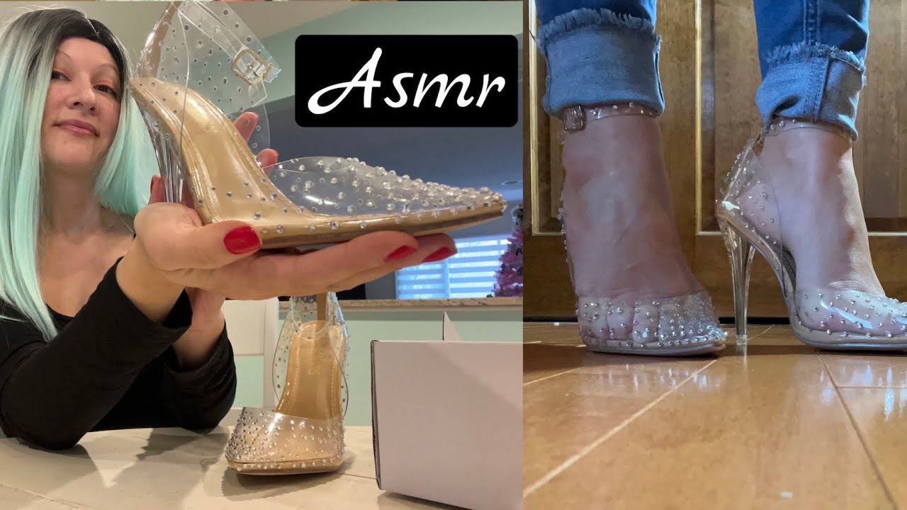 Asmr Heel Unboxing and Heel Sounds YouTube