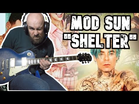MOD SUN Ft Avril Lavigne Shelter GUITAR COVER