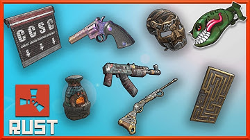 Rust Skins | Bolty From Hell, Tempered Python, Wander