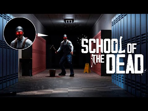 УБОРЩИК в ШКОЛЕ СОШЕЛ с УМА !!! ► School of the Dead