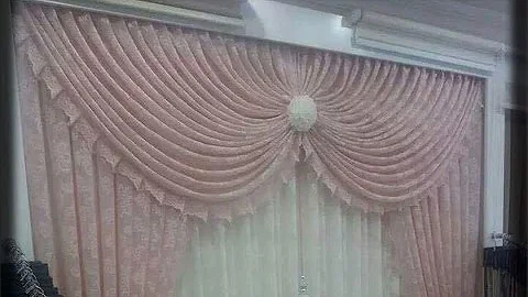 how to make swags and tails curtains(heart swag)