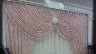 how to make swags and tails curtains(heart swag)