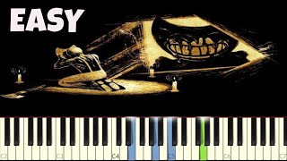 Bendy Chapter 5 Intro and End Credits Theme - EASY Piano Tutorial screenshot 2