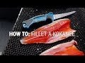 How to fillet a kokanee or trout quick and easy