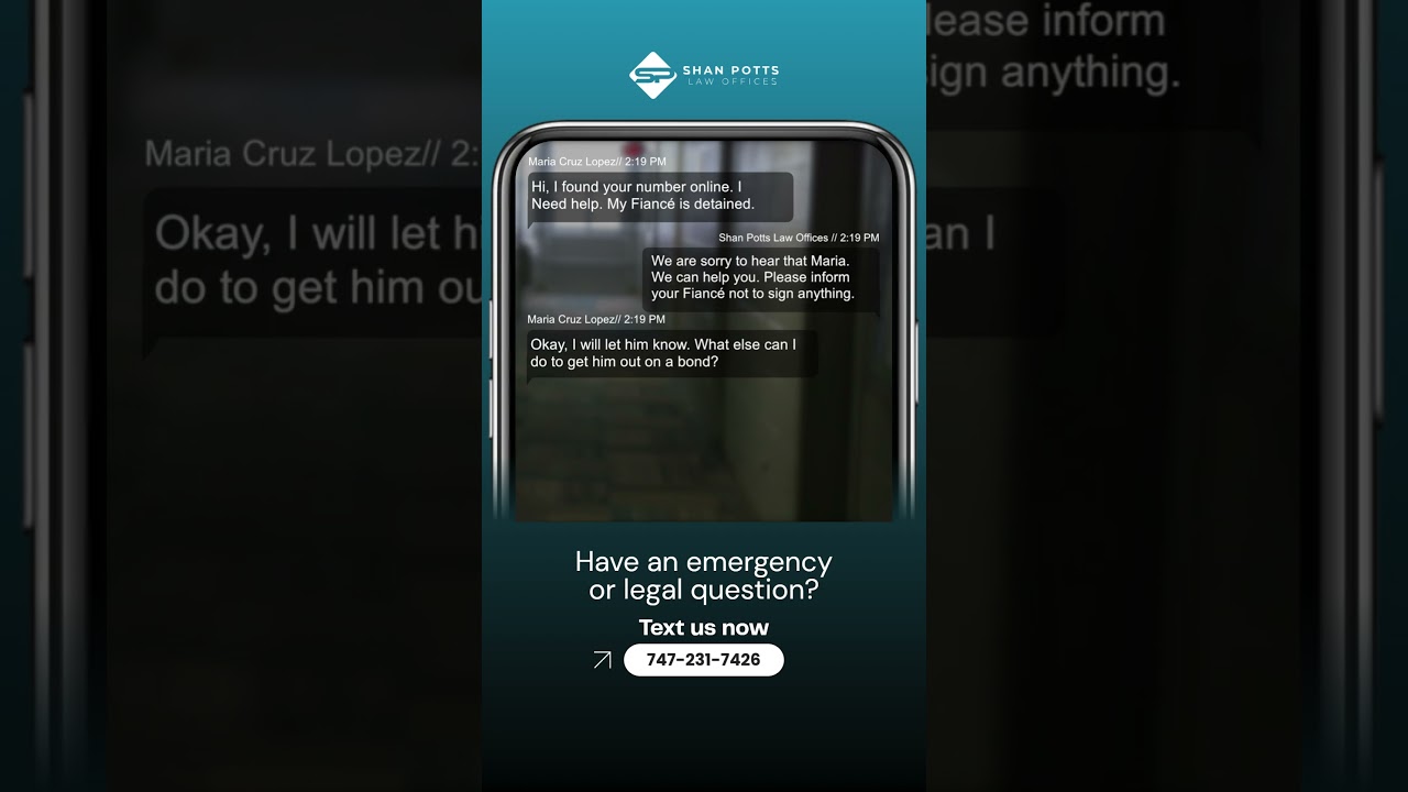 Have an emergency or legal question? Text us now #immigration #shortsyoutube