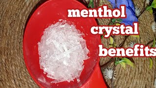 Menthol crystal benefits/sard podina by san beauty and kitchen