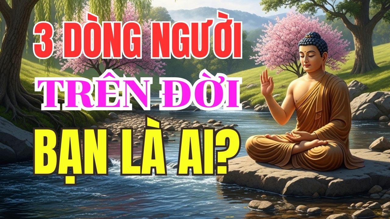 Ba Loại Người Trên Đời: Bạn Thuộc Nhóm Nào? | Lời Phật Dạy Thức Tỉnh Tâm Hồn
