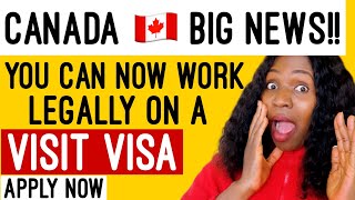CANADA VISA 2023 | MOVE TO CANADA AS A VISITOR | CANADA VISIT VISA TO CANADA WORK PERMIT
