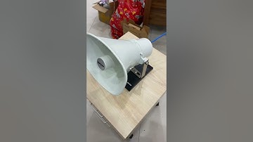 Broadcasting Notifications with IP Paging Microphone and IP Horn Speaker