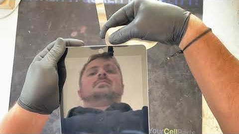 How to remove an iPad screen without cracking the glass
