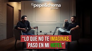 "Historias en mis Hoteles que jamás pensé contar" Hotelero Luis Valdez | pepe&chema podcast