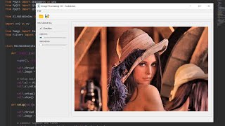 Histogram equalization to photo | Python | OpenCV | PyQT |