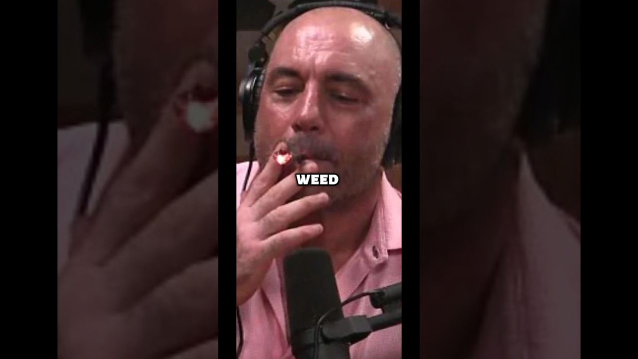 Joe Rogan on his first time smoking weed😂😂😂