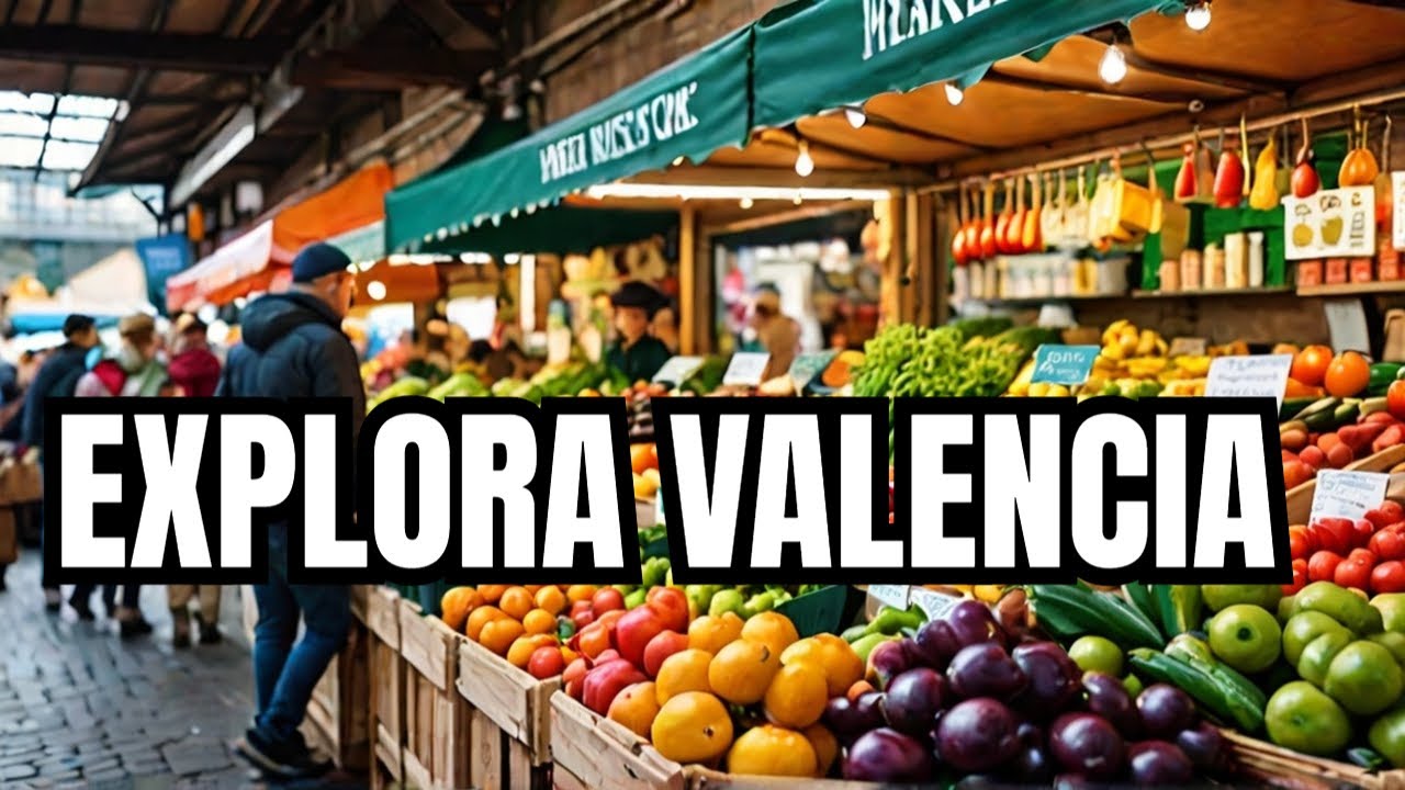¡DEBES VISITAR! 😍 MERCADO CENTRAL de VALENCIA  