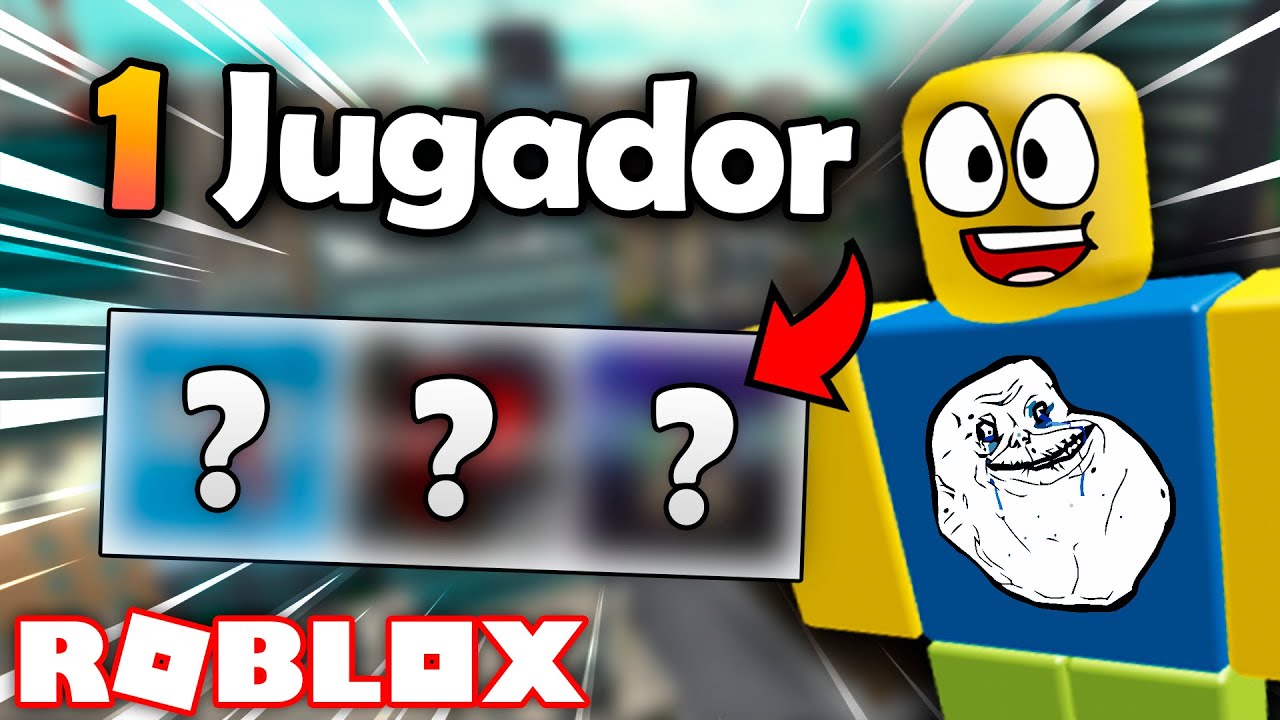 JUEGOS de UN JUGADOR en ROBLOX 😃🎮 | TOP ROBLOX - YouTube