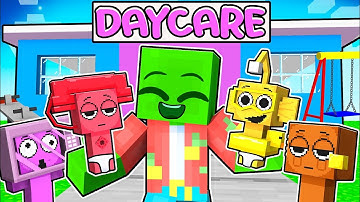 I Built an OC SPRUNKI DAYCARE in Minecraft!