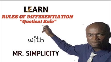 Derivatives Explained: The Secret Weapon of Calculus! (Quotient rule) 