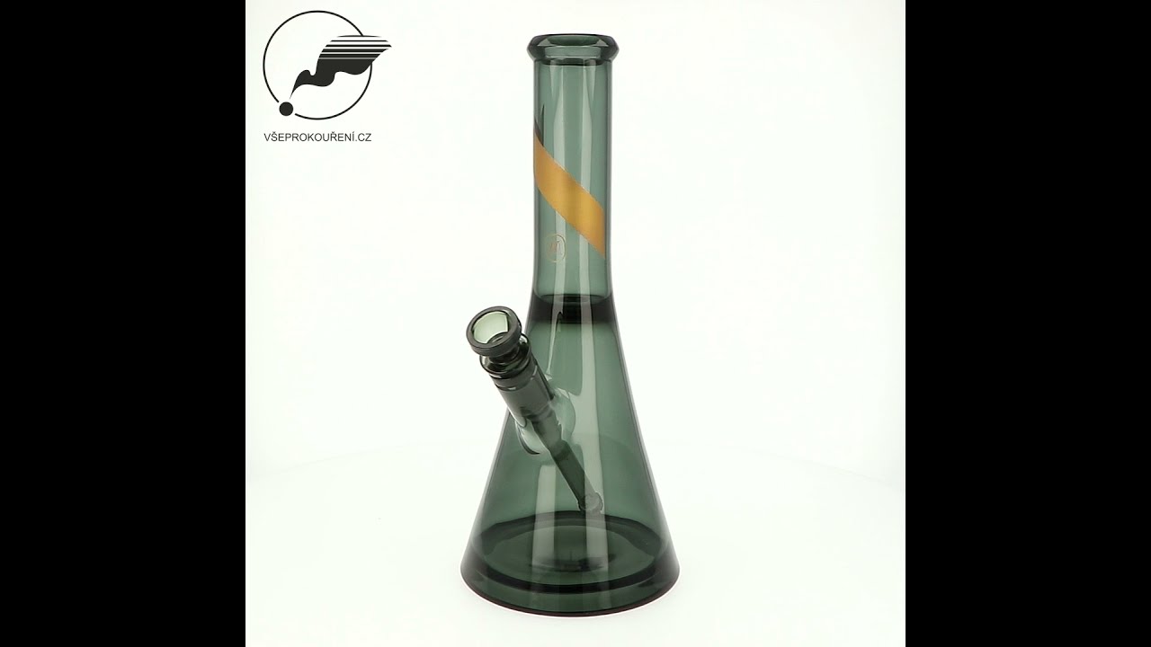 Skleněný bong Marley Smoked Glass, 31cm