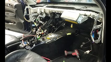VW Passat Heater Core Replacement B5 Time Lapse