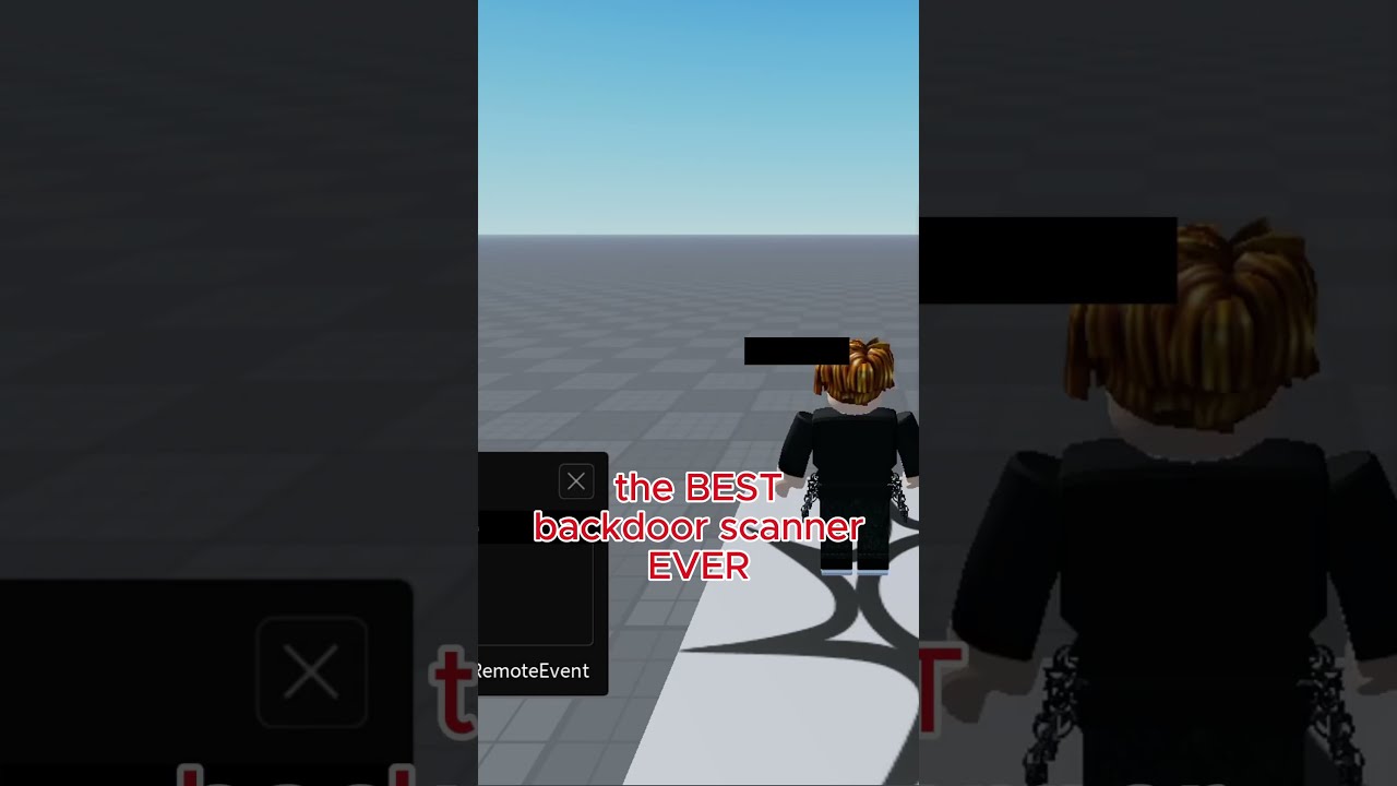 The Actual BEST Backdoor Scanner Roblox Robloxbackdoor Hackers Robloxedit