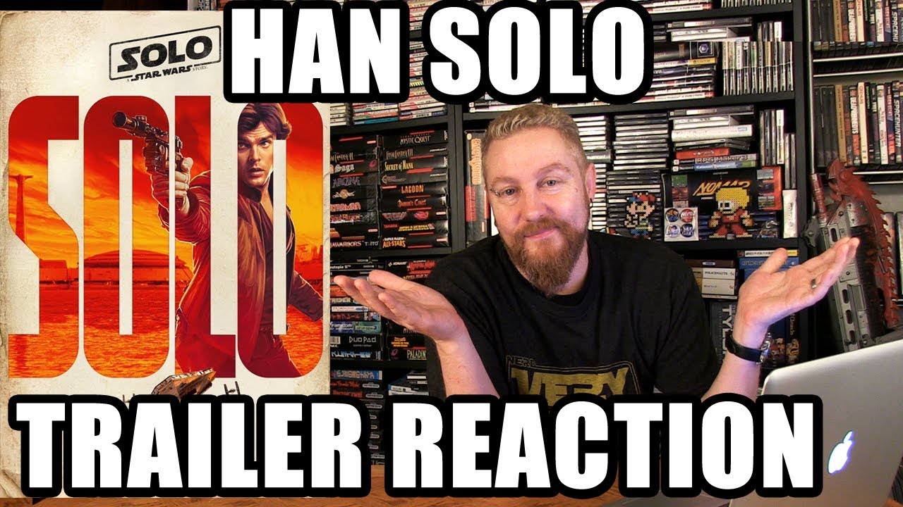 Thumbnail for HAN SOLO TRAILER REACTION - Happy Console Gamer