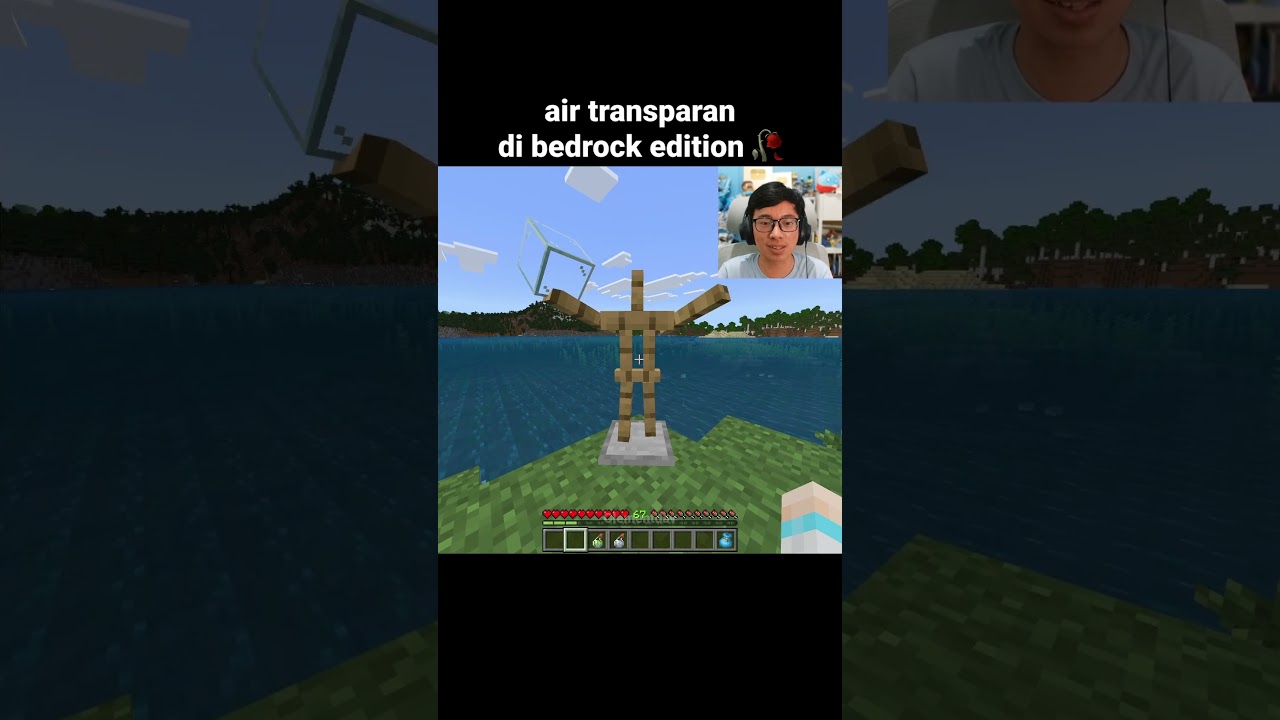 Momen Air Transparan Minecraft