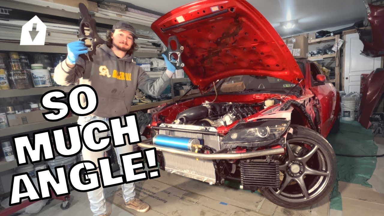 Как получить МАКСИМАЛЬНЫЙ угол поворота рулевого колеса RX8!