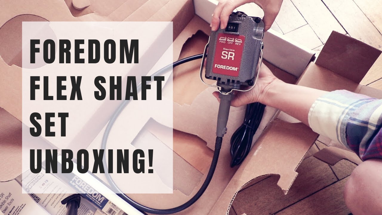 Foredom Professional Flex Shaft Set UNBOXING! YouTube