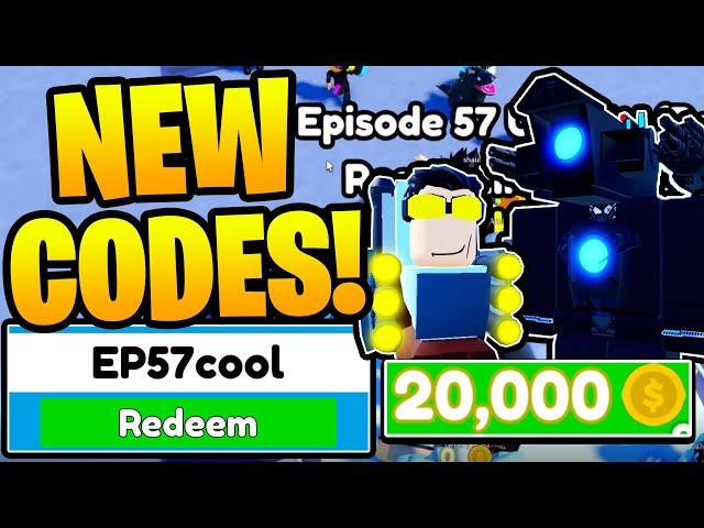 Skibid Toilet Siege Defense Codes - Roblox December 2023 