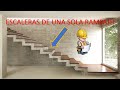 ESCALELAS DE UNA SOLA RAMPA TIPO ESCHER PROCESO DE CONSTRUCCION COMPLETO (CASA SAN MIGUEL)
