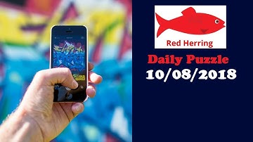 Red Herring Daily Puzzle Answers August 10 2018