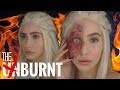 GoT - BURNT DAENERYS TARGARYEN HALLOWEEN MAKEUP TUTORIAL | *using products you have at home*