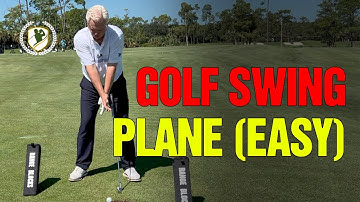 Correct Golf Swing Plane Made Easy (SIMPLE)