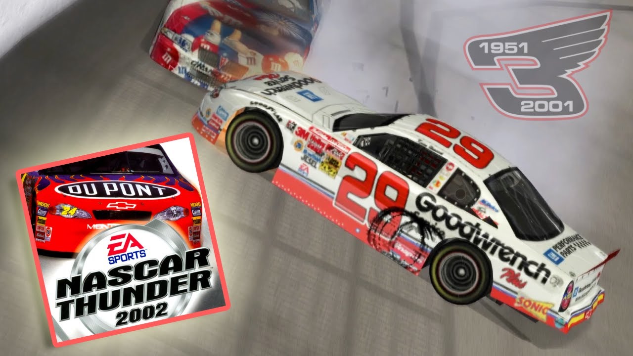 PLAYING NASCAR THUNDER 2002!