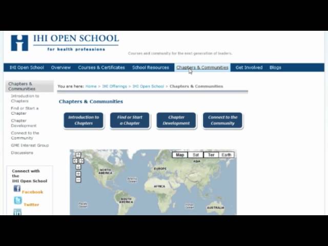 IHI Open School Chapter at the University of Michigan