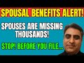 Social Security 2026: New Spousal & Survivor Benefit Rules You Must Know