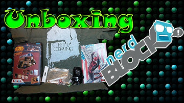 Unboxing Nerd Block May 2014 [Marvel & Star Wars]