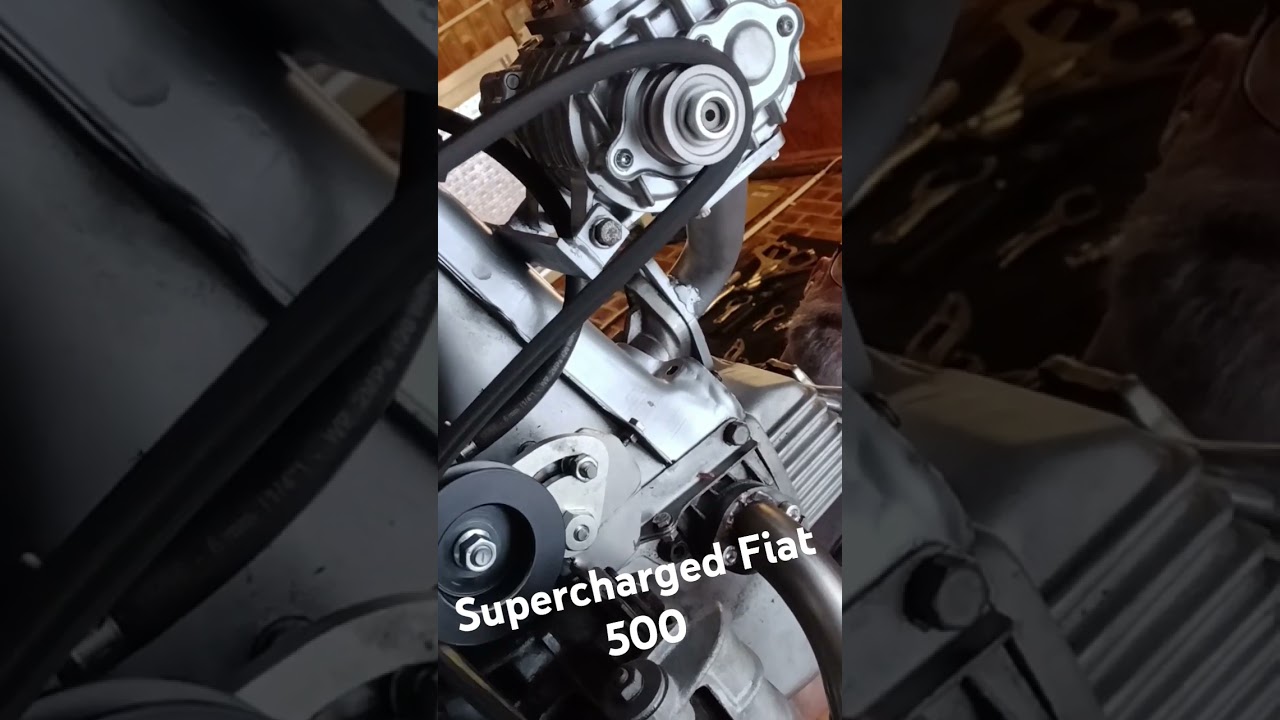 First crank of the AMR 300 boosted Fiat 500