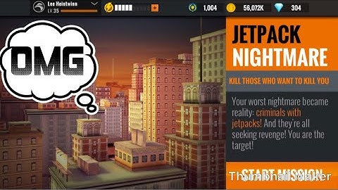 Jetpack nightmare, sniper 3D assassin shoot to kill