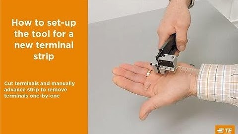 Terminal Strip Cutter Tool