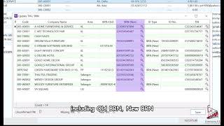 SQL e-Invoice - TIN Lookup via Maintain Customer Listing