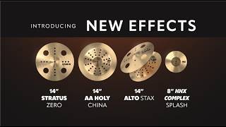 The New Effects 14 Aa Holy China, 14 Stratus Zero, 14 Alto Stax & 8 Hhx Complex Splash
