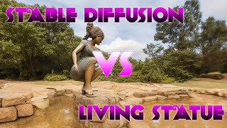 [19] Stable Diffusion animation Living Statue